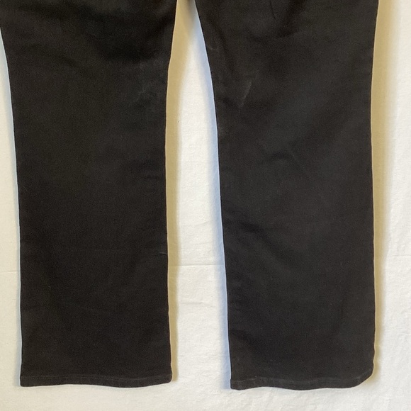 Simply Vera Verawang Black Bootcut Denim Jeans Size 16 - Picture 8 of 9